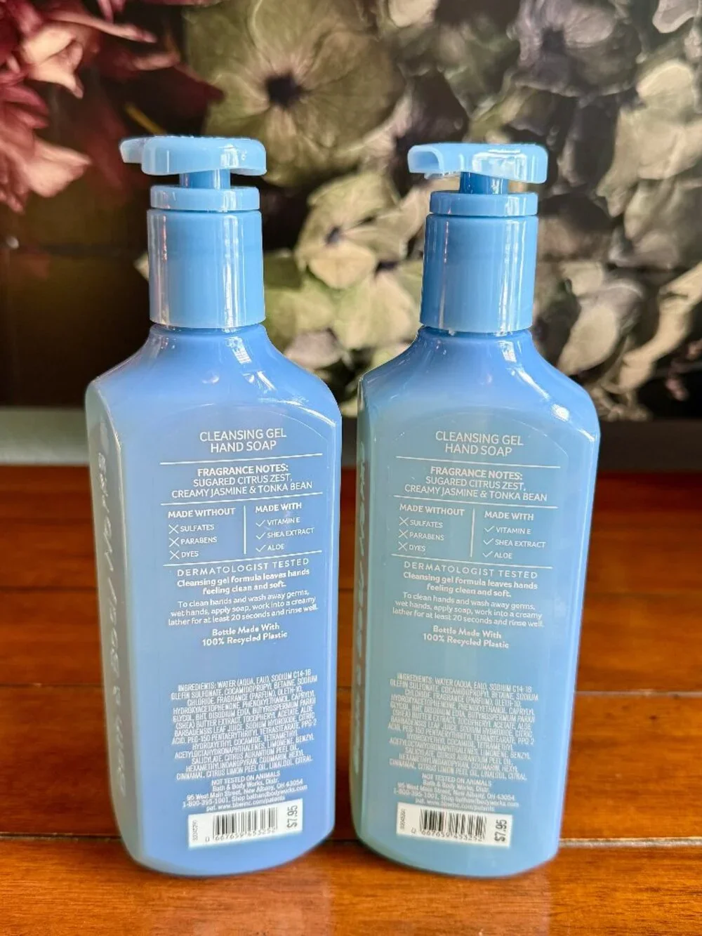 NEW 2-Pc SUNNY SUGAR & VANILLA Gel Hand Soap Bath & Body Works